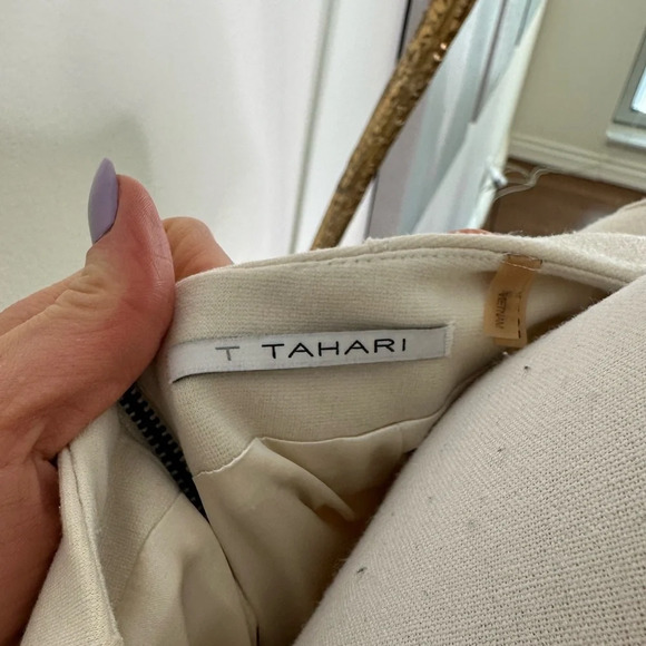 Tahiti White Dress Sz. 4 - Picture 3 of 6